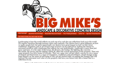 Desktop Screenshot of bigmikelandscape.com